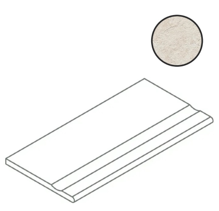 Италон Х2 Фоссил Пьюр Борт.С Выемкой Закр 30×120