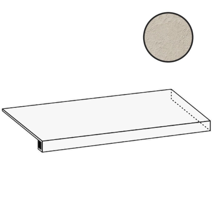 Италон Х2 Фоссил Сэнд Ступ.Угл.Пр 33×120