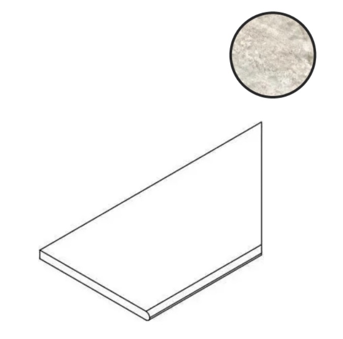 Италон Х2 Магма Айс Бор.Закруглённый Пр 30×120