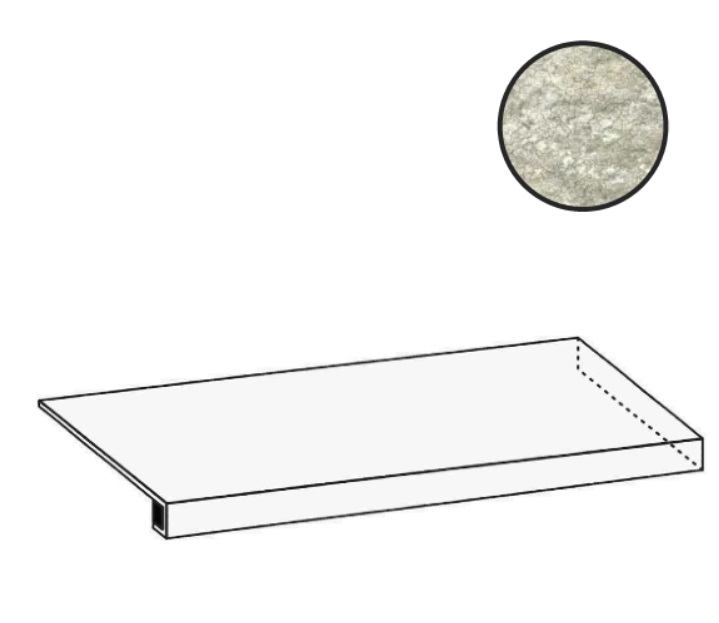 Италон Х2 Магма Минерал Ступ.Угл.Пр 33×120