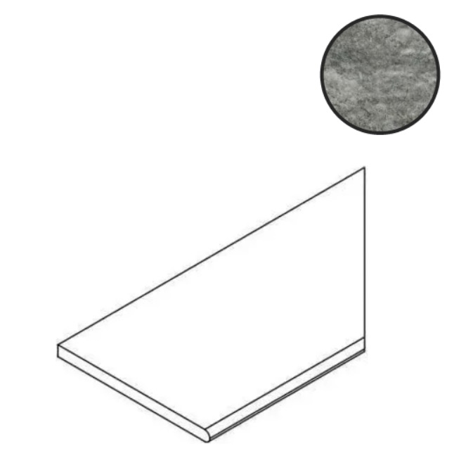 Италон Х2 Магма Фог Борт. Закругл.Пр 60×30