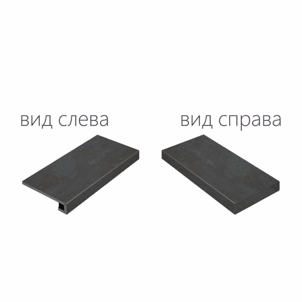 Италон Серфейс Стил Ступ.Угл.Пр 33×120