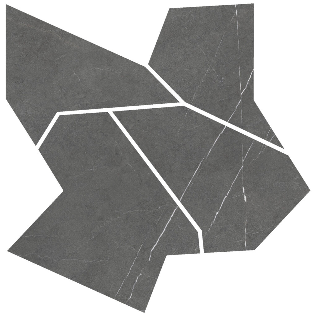 Керамогранит Living Ceramics Allure Deco Mosaic Anthracite Soft 60×60