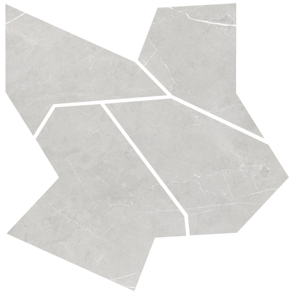 Керамогранит Living Ceramics Allure Deco Mosaic Light Grey Soft 60×60