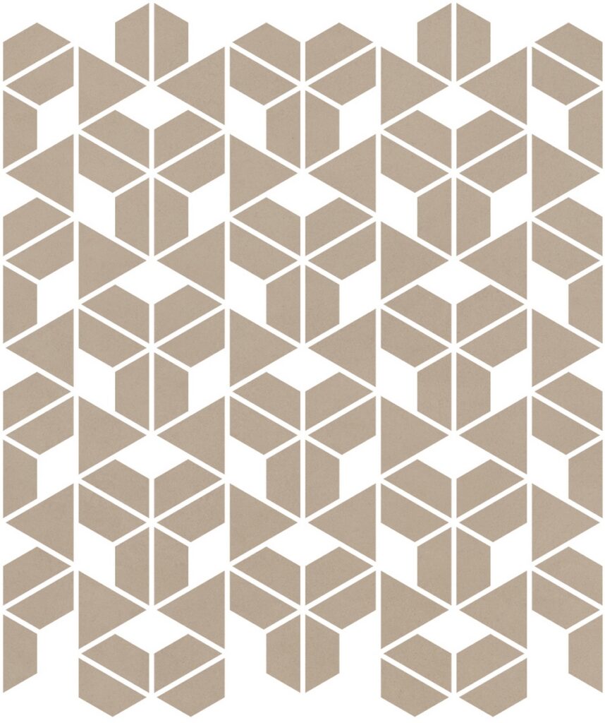 Керамогранит Living Ceramics Cava Beige Mosaic. A. 22.8×27.8