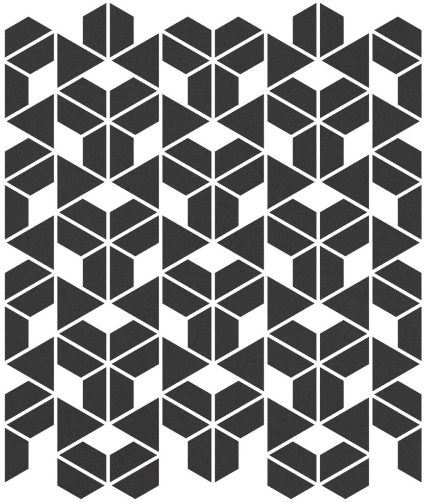 Керамогранит Living Ceramics Cava Black Mosaic. A. 22.8×27.8