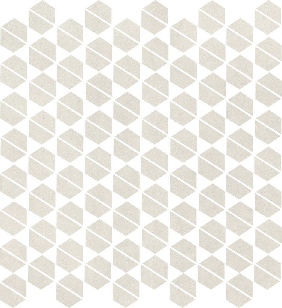 Керамогранит Living Ceramics Cava White Mosaic. B. 27.5×29.6