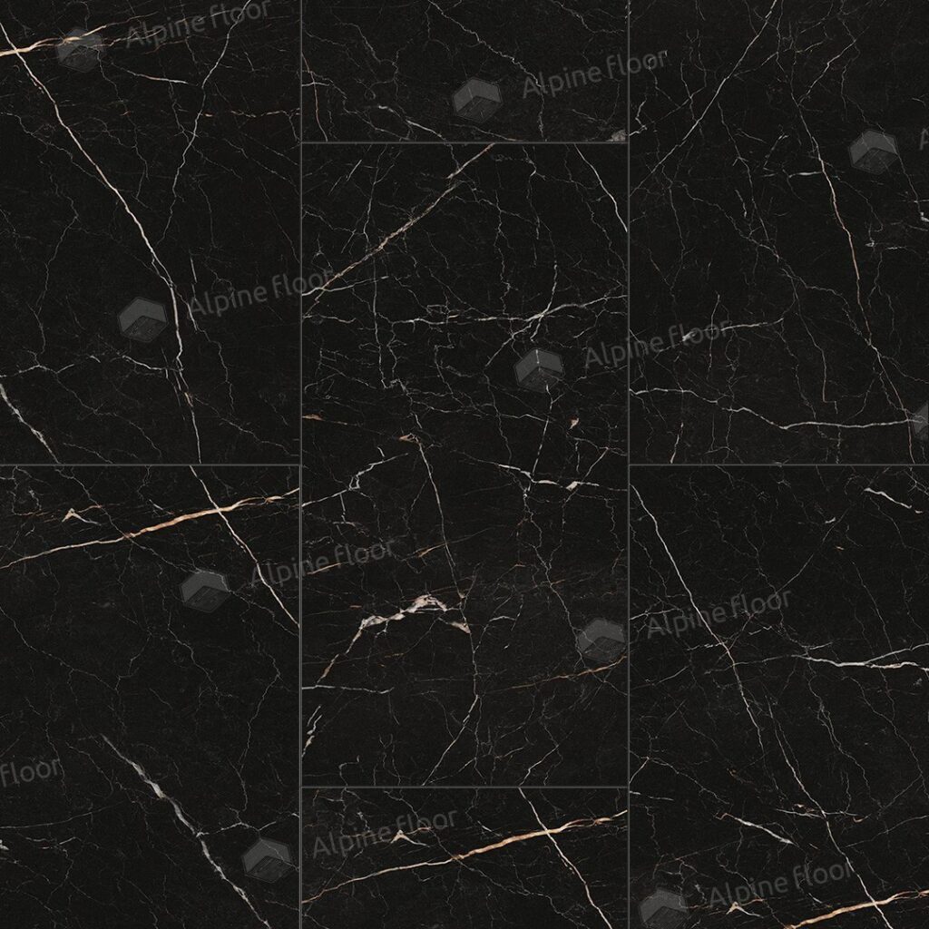 SPC ALPINE FLOOR Stone Mineral Core Неро ЕСО 4-27 MC 30,48×60,96 Замковый