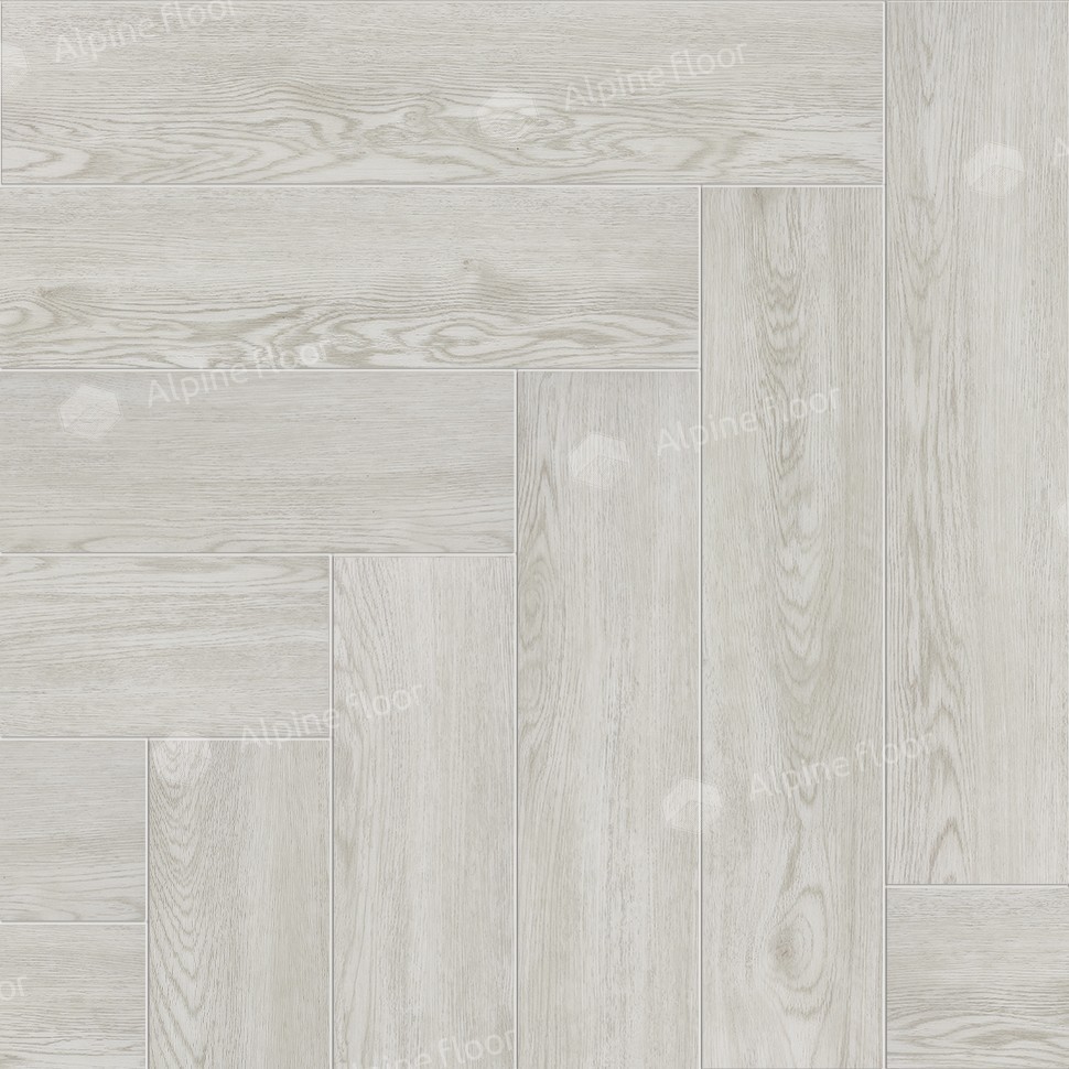 SPC ALPINE FLOOR Light Parquet Дуб Арктик ЕСО 13-4 MC 12,5×60 Замковый