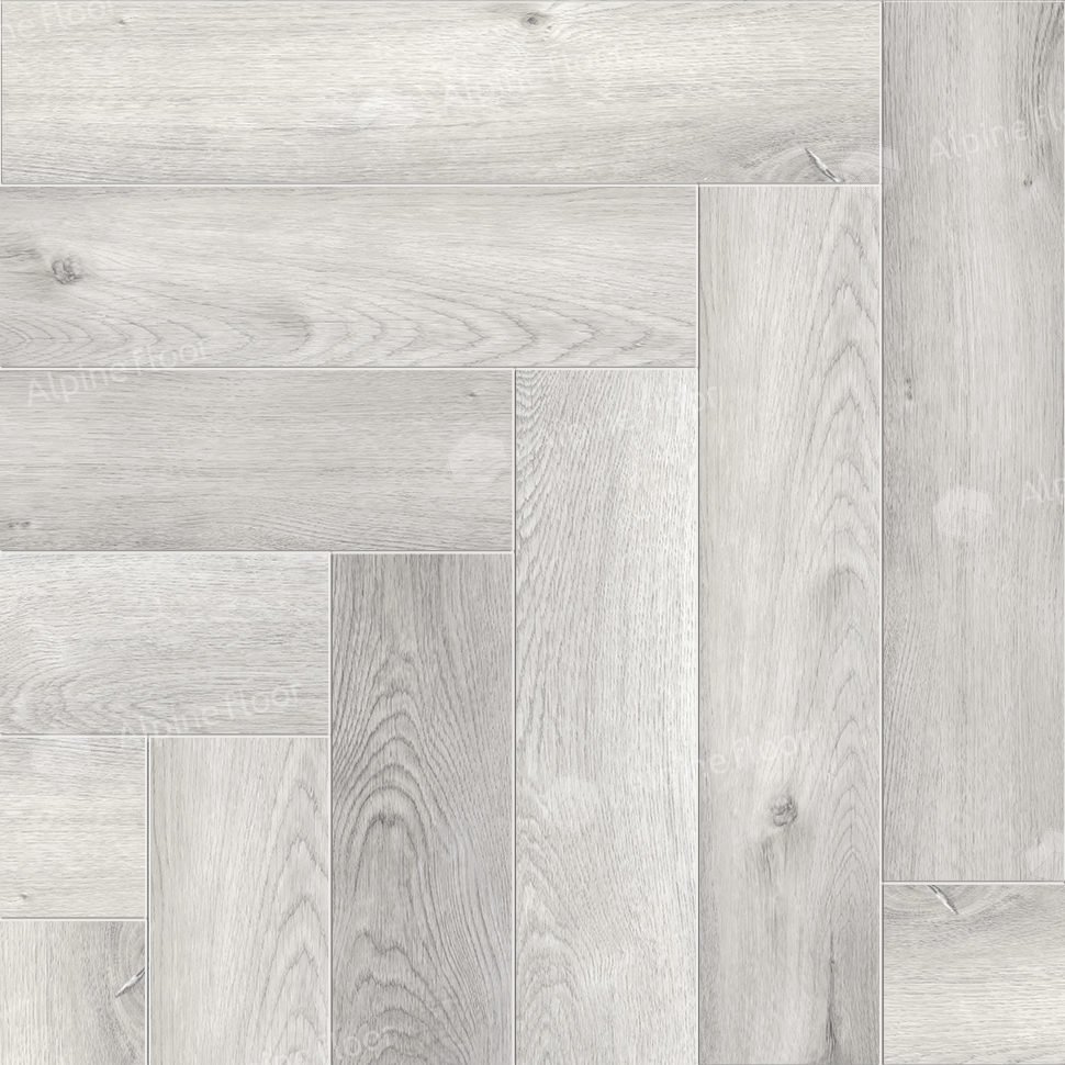 SPC ALPINE FLOOR Light Parquet Дуб Лейтена ЕСО 13-18 MC 12,5×60 Замковый