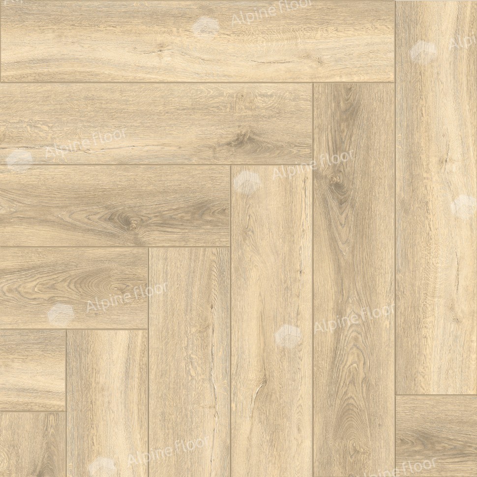 SPC ALPINE FLOOR Light Parquet Дуб Ригель ЕСО 13-24 MC 12,5×60 Замковый