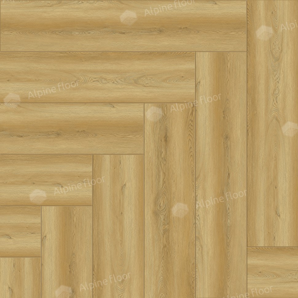 SPC ALPINE FLOOR Light Parquet Дуб Поллукс ЕСО 13-28 MC 12,5×60 Замковый