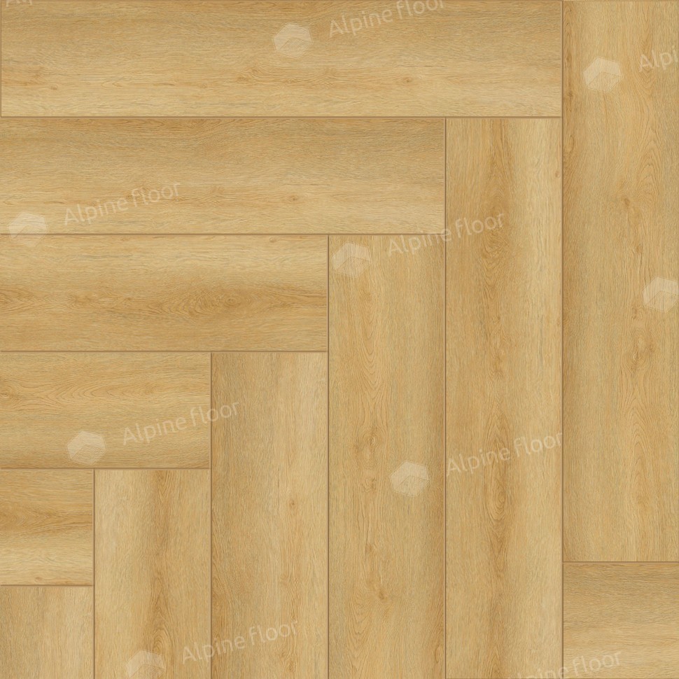 SPC ALPINE FLOOR Light Parquet Дуб Батейн ЕСО 13-29 MC 12,5×60 Замковый