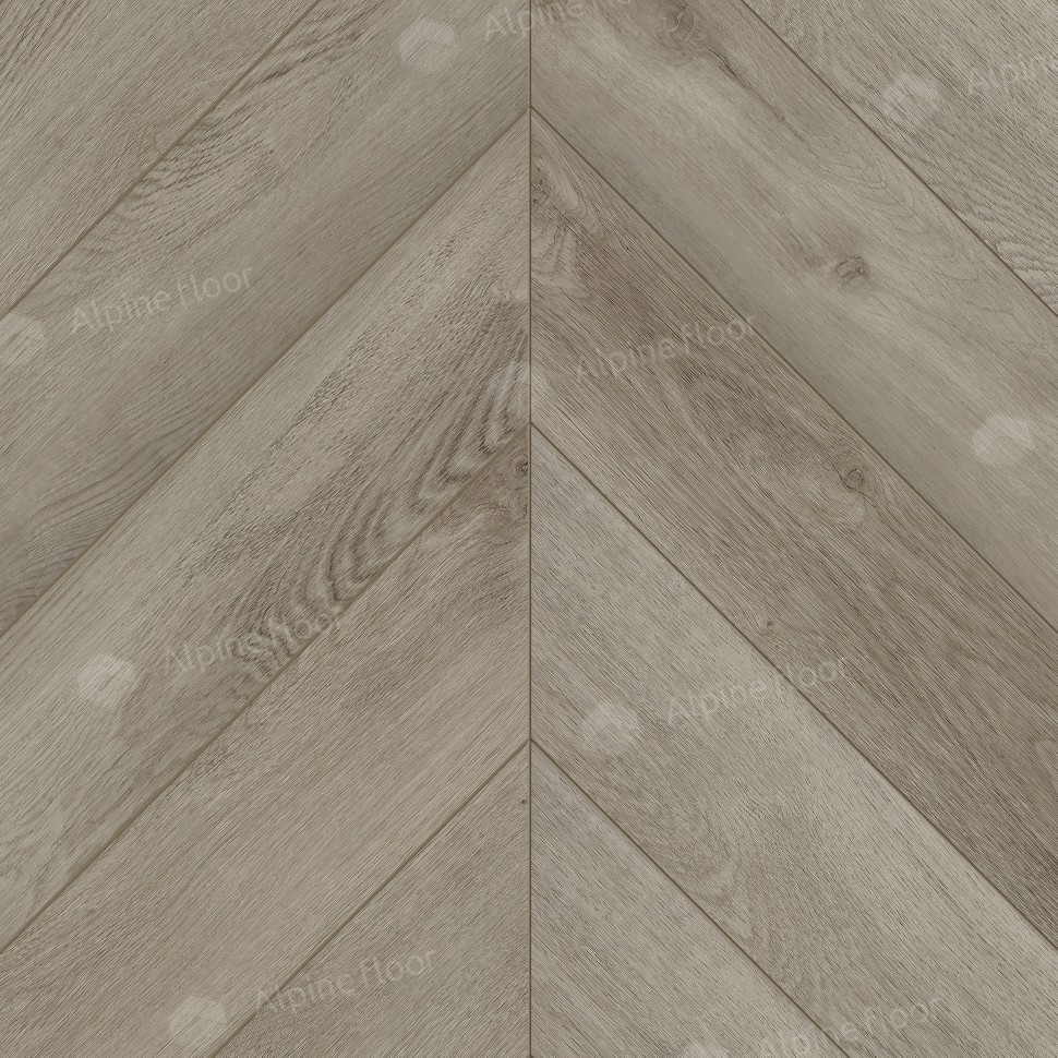 SPC ALPINE FLOOR Chevron Alpine ДУБ Фантазия ECO 18-1 MC 12,7×60 Замковый