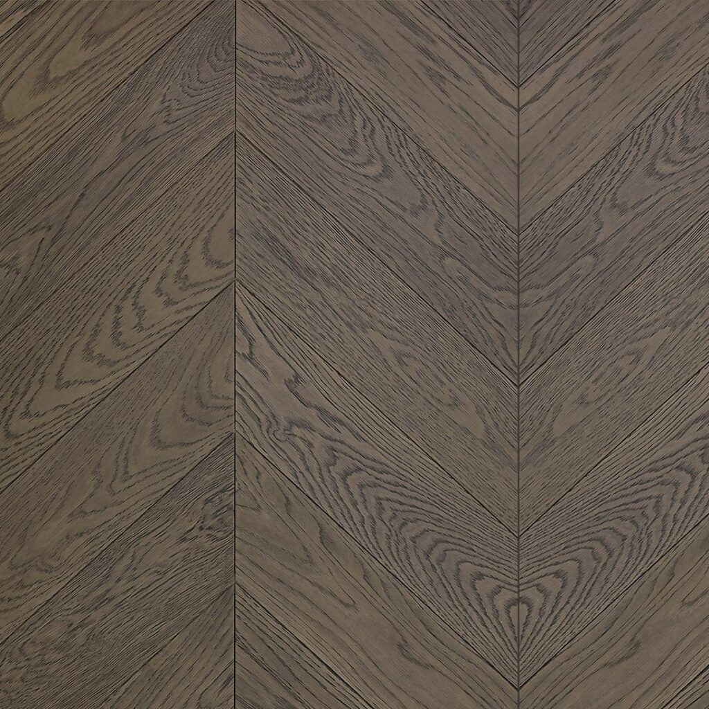 Французская Елка ESTA PARKET Chevron Oak Chevron Nordic S Lava Grey 12×53,2