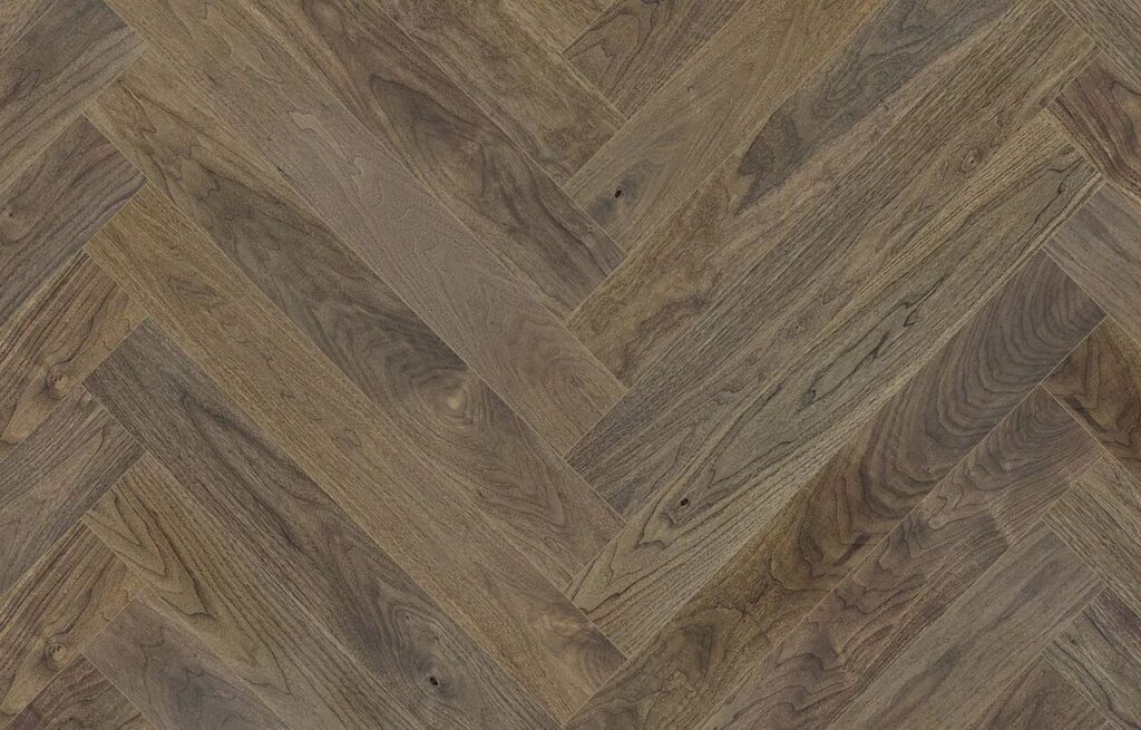 Английская Елка ESTA PARKET Herringbone Walnut Hb Ab Extra Matt 12×57,5