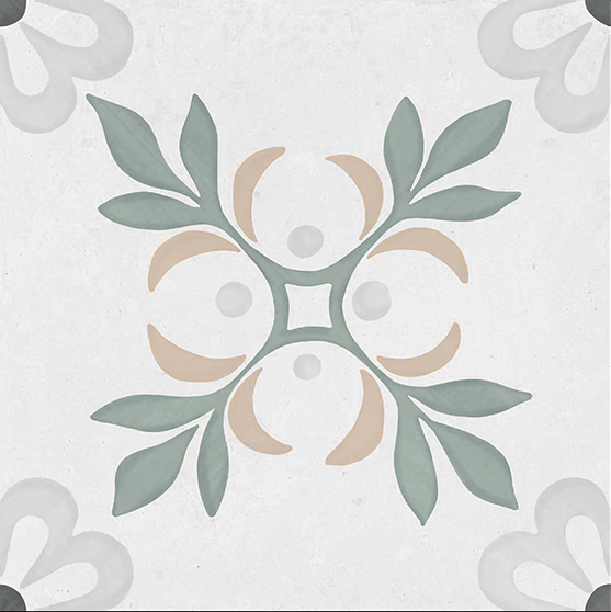 Керамогранит SMILE TILE Siena Celeste 19,8×19,8