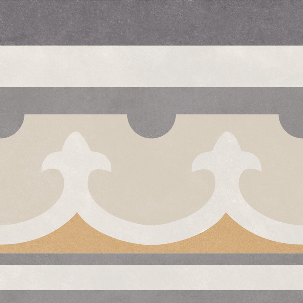 Керамогранит SMILE TILE Chalet Chic Border 19,8×19,8