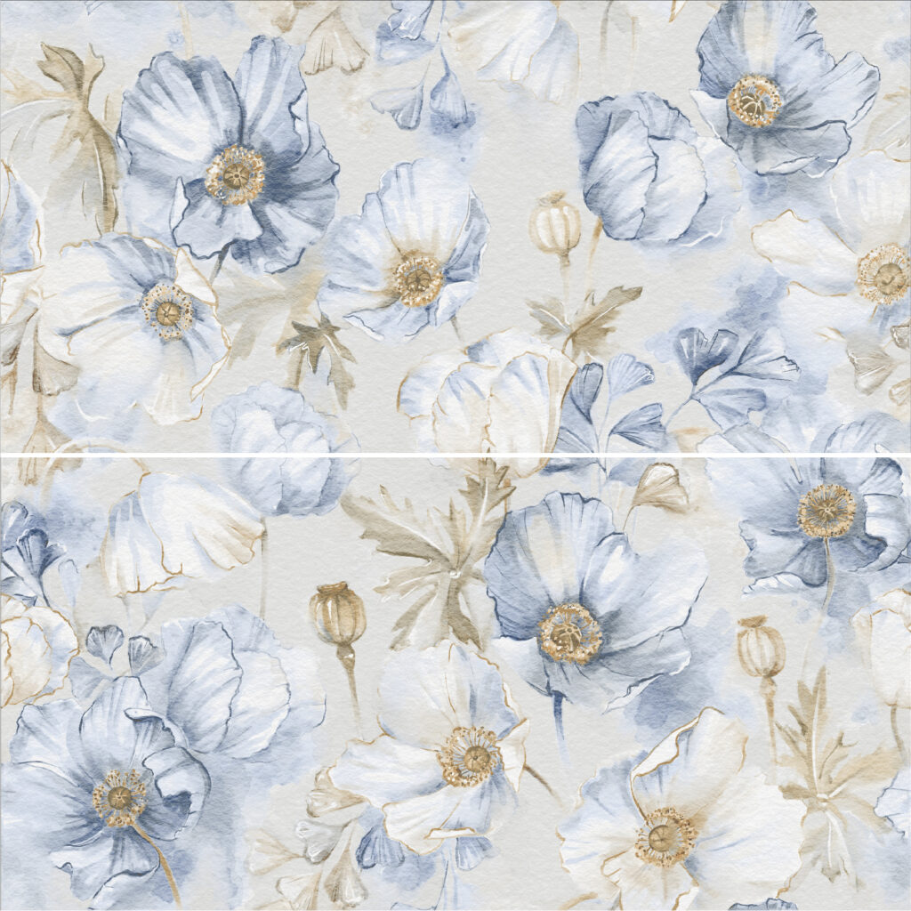 Керамогранит STARO Decors Elite Bluebell Decor A+B Matt 60×120