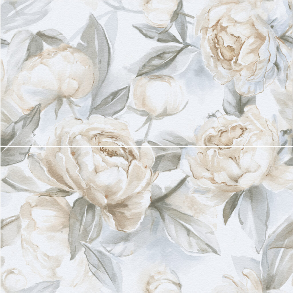 Керамогранит STARO Decors Elite Peonies Decor A+B Matt 60×120