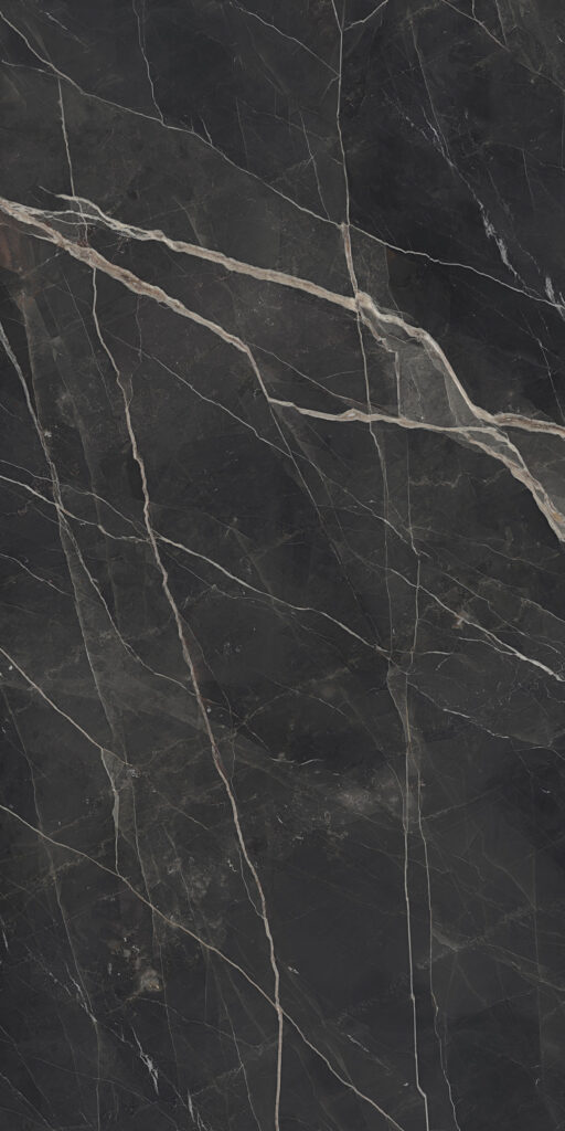 Керамогранит STAROSLABS Matt Слэб Керамический Calacatta Black 120×280