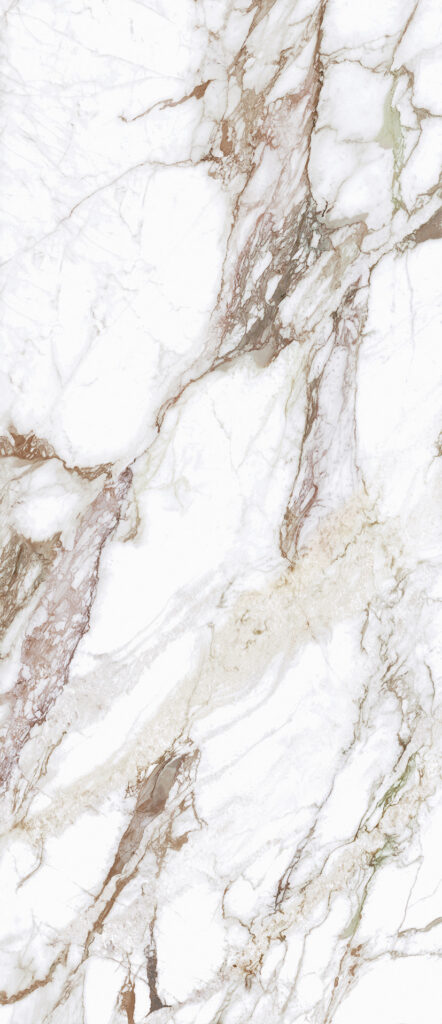 Керамогранит STAROSLABS Polished Слэб Керамический Calacatta Rose High Glossy 120×278