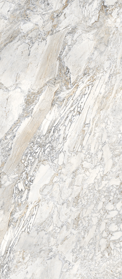 Керамогранит STAROSLABS Polished Слэб Керамический Domino Ash — B Elegance 120×280