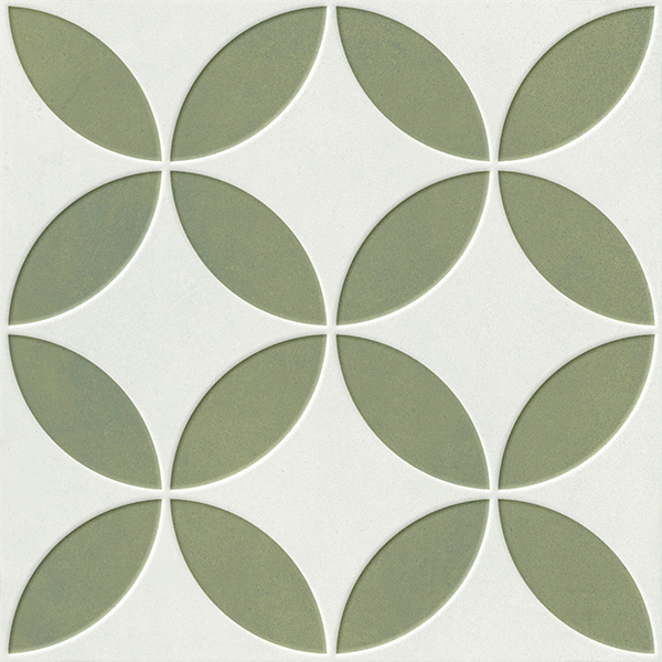 Керамогранит Harmony 37798 MAYARI GREEN PETALS LT 22,3х22,3 см