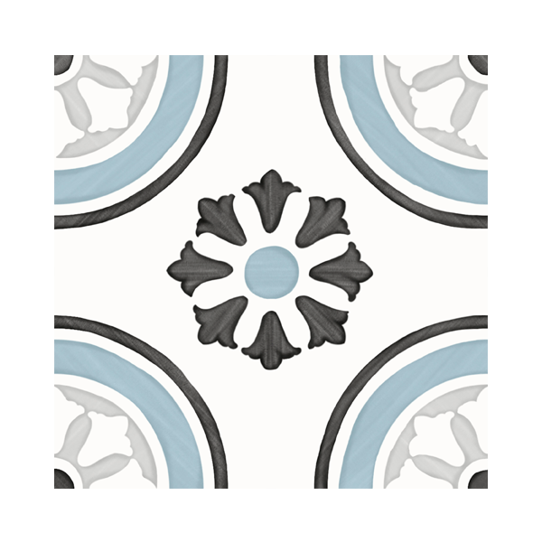 Керамогранит Harmony 31085 TANGER Blue Dhalia 12,3×12,3 см