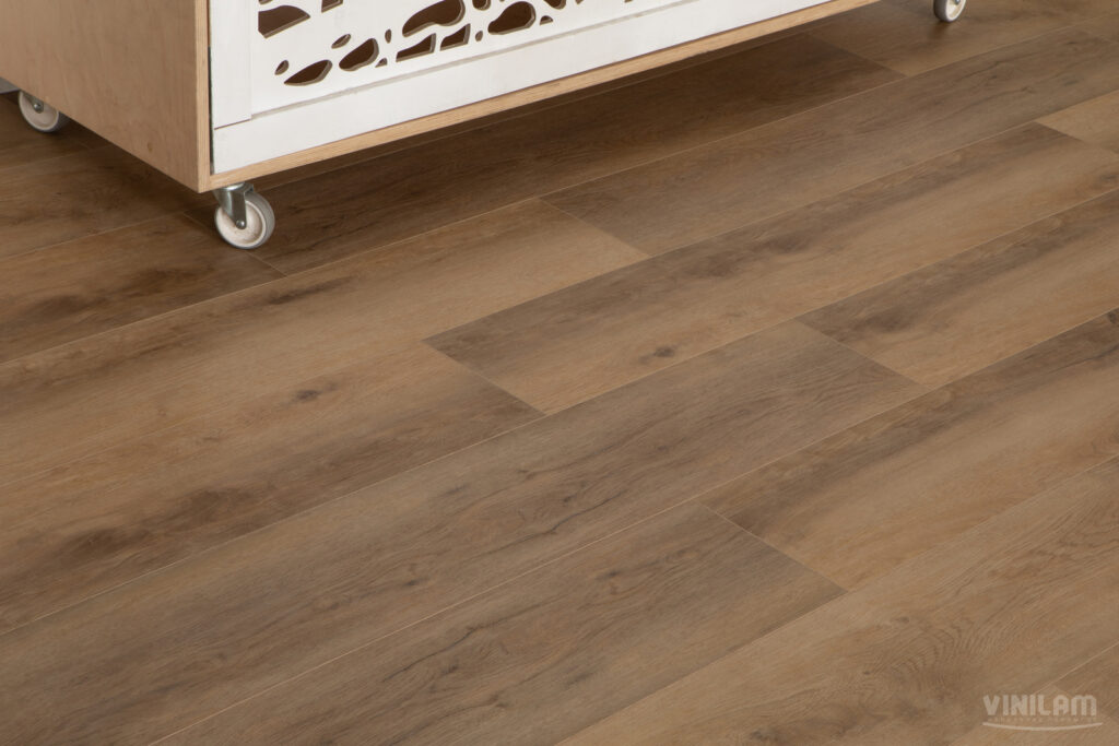 WPC VINILAM Cork Дуб Антверпен 10130V  22,7×122 Замковый