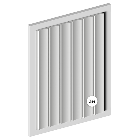 Панель HIWOOD Lv125 Long Np 1,2×300 Клеевой