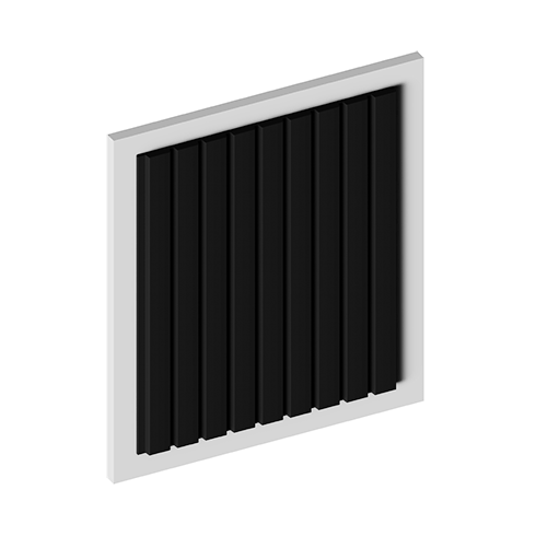 Панель HIWOOD Lv124 Bk 1,2×270 Клеевой