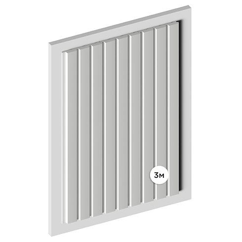 Панель HIWOOD Lv124 Long Np 1,2×300 Клеевой
