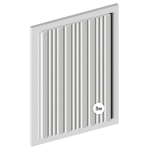 Панель HIWOOD Lv121 Long Np 1,2×300 Клеевой