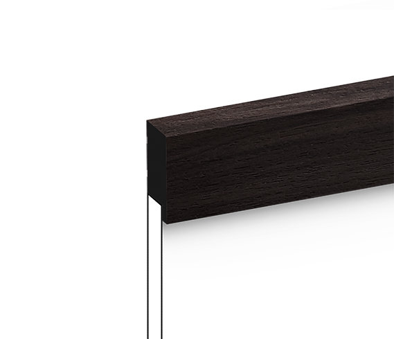 Молдинг HIWOOD Финишный Lf1 Br395 1,7×270 Клеевой