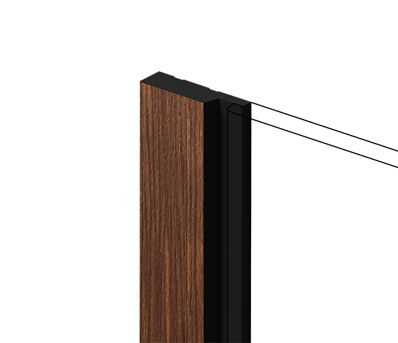Молдинг HIWOOD Финишный Lf124A Br396K 1,2×270 Клеевой