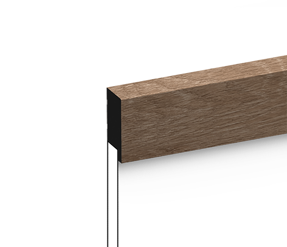 Молдинг HIWOOD Финишный Lf1 Br416 1,7×270 Клеевой