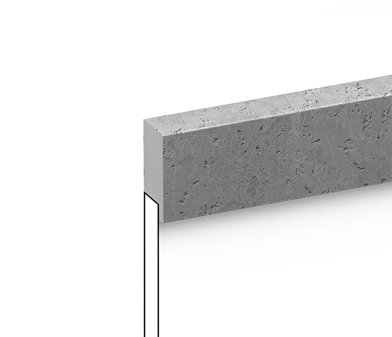 Молдинг HIWOOD Финишный Lf1 W50 1,7×270 Клеевой