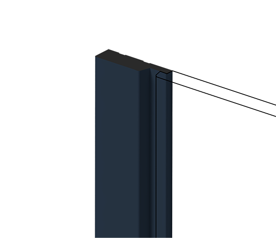 Молдинг HIWOOD Финишный Lf124A Bu22 1,2×270 Клеевой