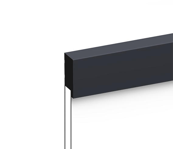 Молдинг HIWOOD Финишный Lf1 Gr15 1,7×270 Клеевой