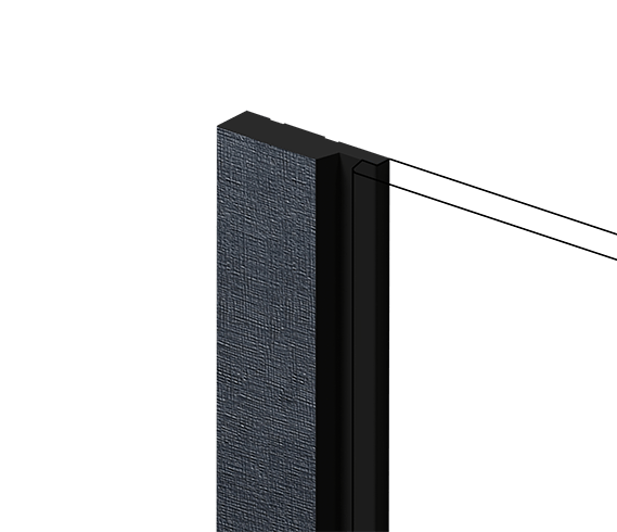 Молдинг HIWOOD Финишный Lf124A Bk114K 1,2×270 Клеевой
