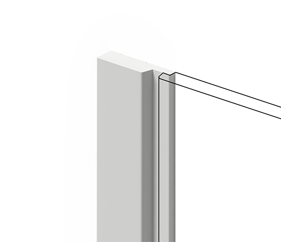 Молдинг HIWOOD Финишный Lf124A Long Np 1,2×300 Клеевой