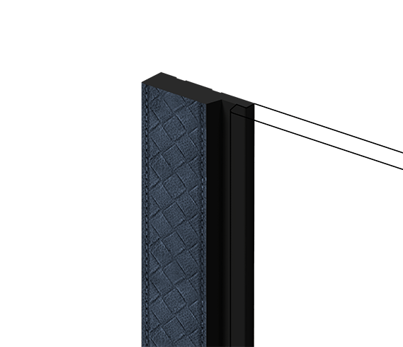 Молдинг HIWOOD Финишный Lf124A(Le1) Bu28K 1,2×270 Клеевой
