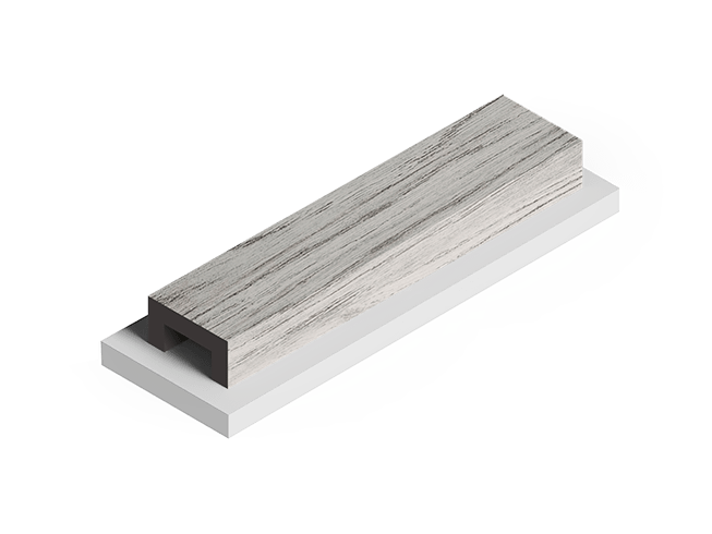 рейка HIWOOD Декоративная Lb40 Gr24 4×270 Клеевой