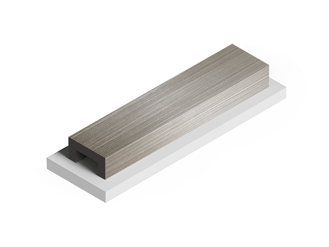 рейка HIWOOD Декоративная Lb40 S15 4×270 Клеевой