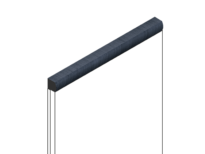 Молдинг HIWOOD D15V2 Bu20 1,5×270 Клеевой