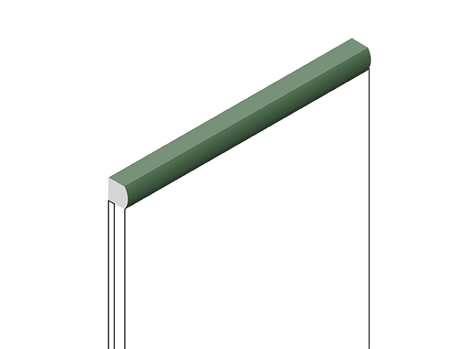 Молдинг HIWOOD D15V2 Gn81 1,5×270 Клеевой