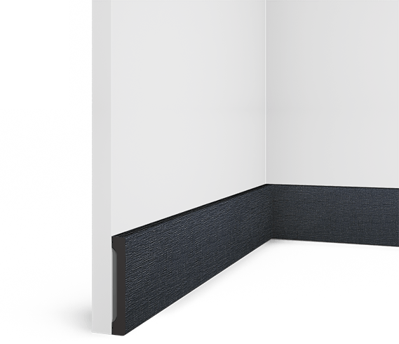 Плинтус HIWOOD Декорированный B90V1 Bk114 1,4×270 Клеевой